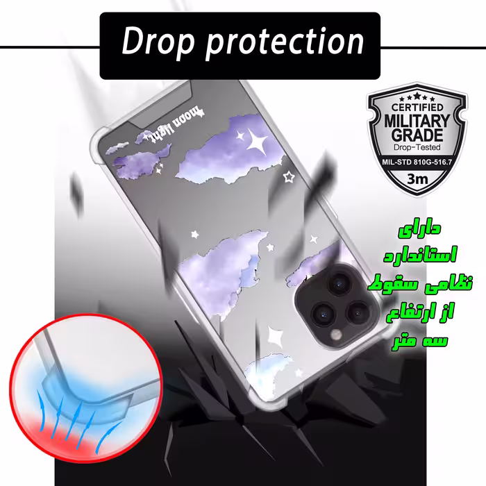 کاور لاین کینگ طرح آسمان مناسب برای گوشی موبایل اپل IPhone 13 pro