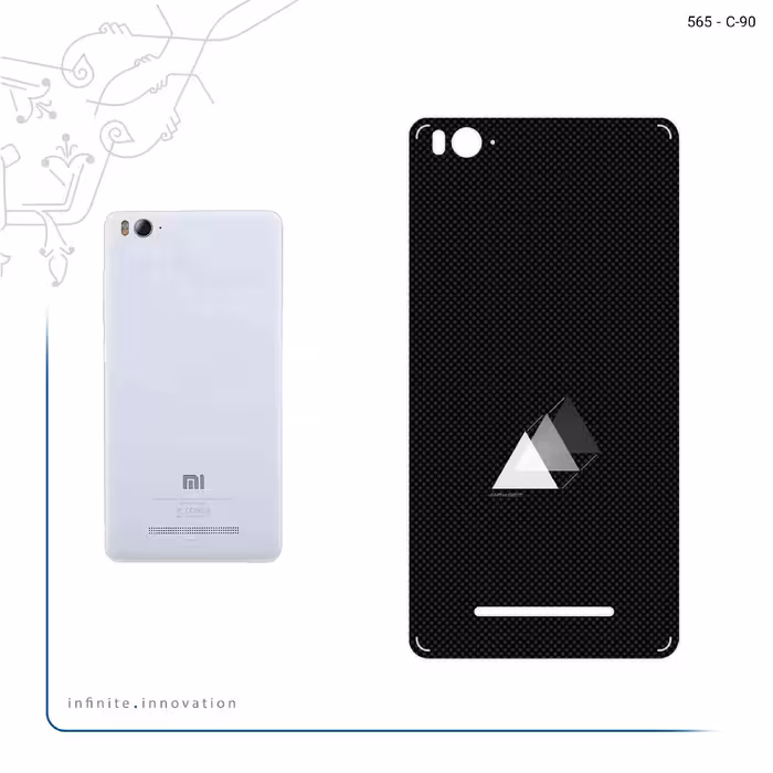 برچسب پوششی ماهوت مدل Minimal 3 Triangle Icon مناسب برای گوشی موبایل شیائومی Mi 4c