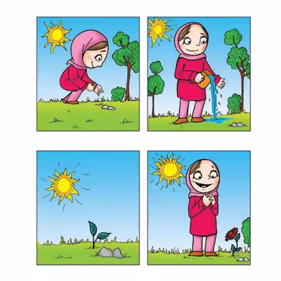 کتاب مفاهیم آموزشی پیش دبستانی2 اثر جمعی از نویسندگان انتشارات اشجع 4 جلدی 