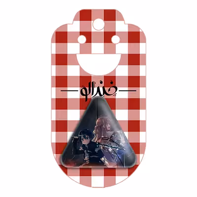 پیکسل خندالو طرح انیمه هنر شمشیر زنی مدل مثلثی کد 12085