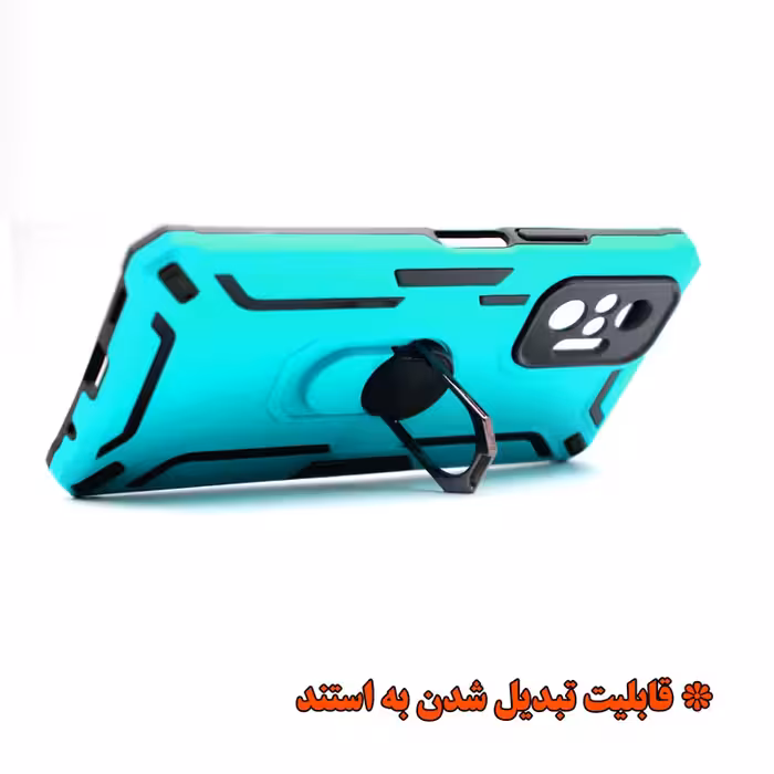 کاور گریفین مدل Defender Pro Plus مناسب برای گوشی موبایل شیائومی Redmi Note 10 4G / Note 10S به همراه محافظ پشت گوشی
