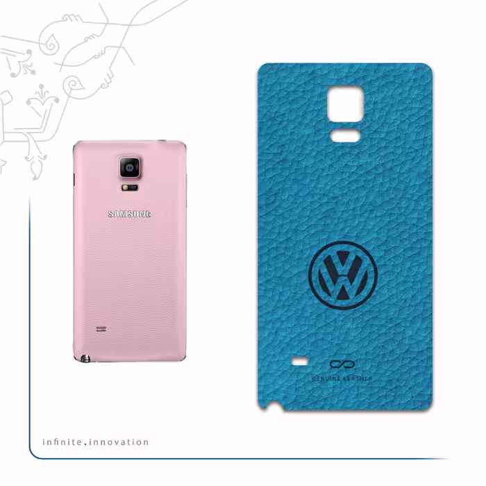 برچسب پوششی ماهوت مدل BL-VLKS_WGN مناسب برای گوشی موبایل سامسونگ Galaxy Note 4