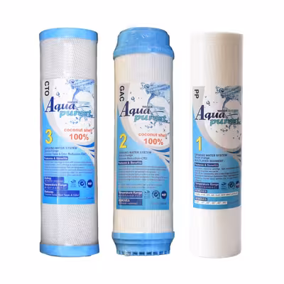 فیلتر دستگاه تصفیه آب آکوا پیورست مدل SOFT 018 مجموعه 18 عددی