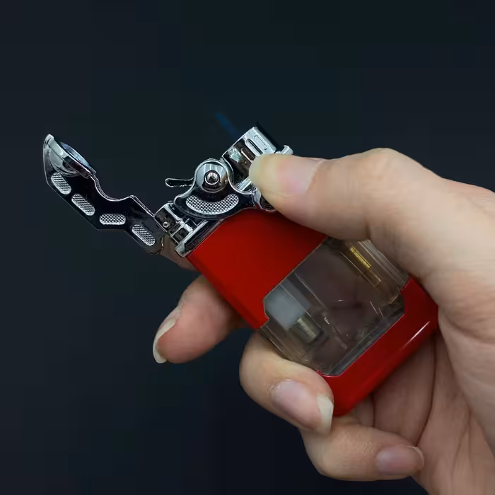 فندک مدل هندلی طرح اتمی کد DKD-903