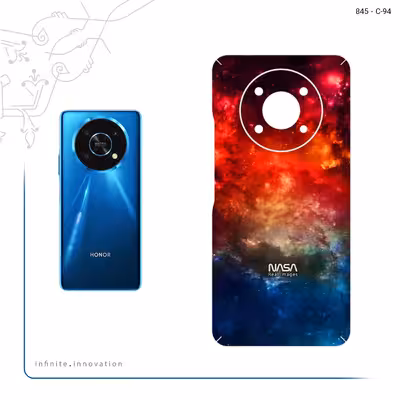 برچسب پوششی ماهوت مدل Universe b NASA 8 مناسب برای گوشی موبایل آنر X9 5G