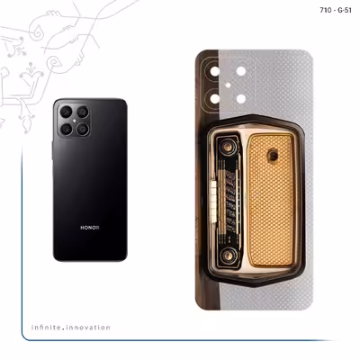 برچسب پوششی ماهوت مدل Radio Nostalgia مناسب برای گوشی موبایل آنر X8