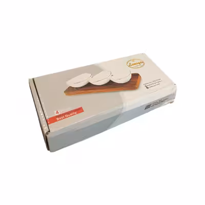 اردوخوری لمونژ مدل صدف کد 435 مجموعه 4 عددی