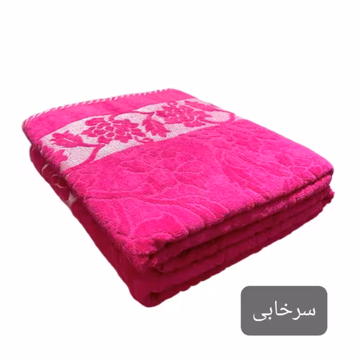 حوله حمام تالیس مدل ابریشمی برجسته سایز 150×100 سانتی متر