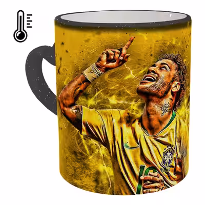 ماگ حرارتی مدل دسته قلبی اکلیلی طرح نیمار کد 11