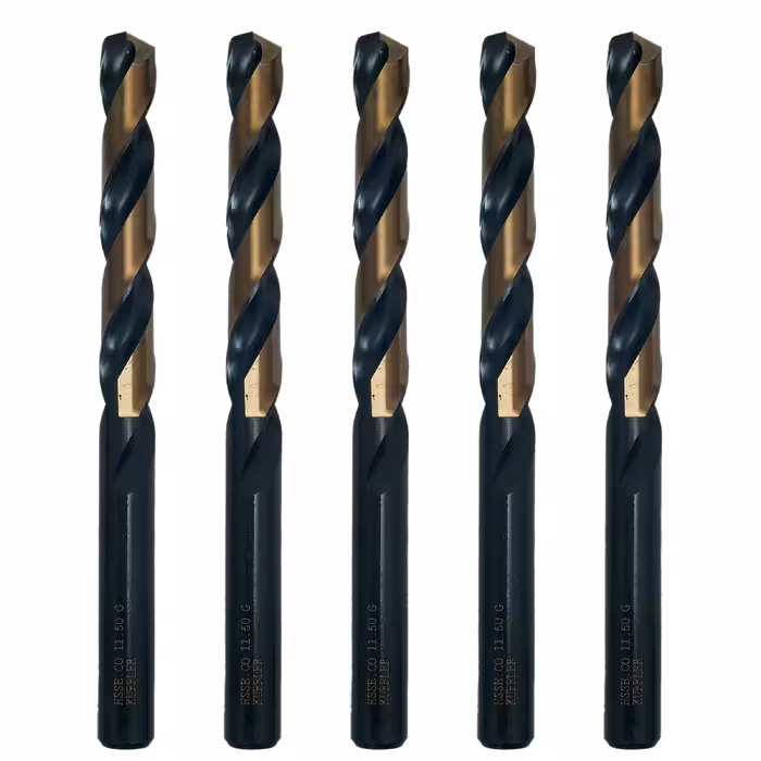 مته کبالت کوفلر مدل HSSE-CO سایز 11.5 میلیمتر مجموعه 5 عددی