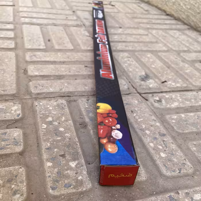 فویل آلومینیوم دوام مدل ضخیم رول 1 متری