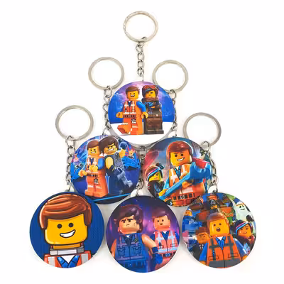 جاکلیدی خندالو طرح LEGO کد 236A مجموعه 6 عددی 