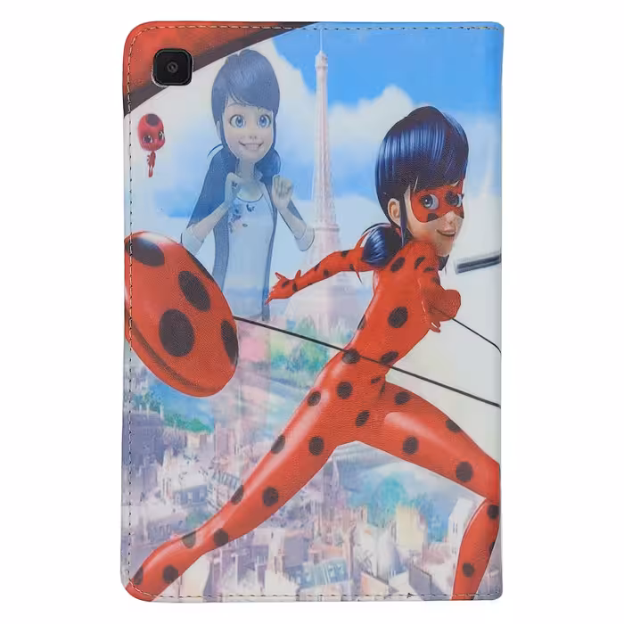 کیف کلاسوری ام ان اف طرح دختر کفشدوزکی کد M-012 مناسب برای تبلت سامسونگ Galaxy Tab A7 Lite / T225