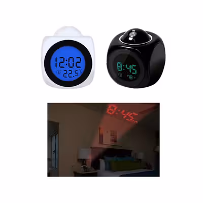 ساعت رومیزی دیجیتال مدل CJ2028 مجموعه دو عددی