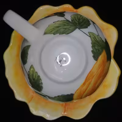  ست فنجان و نعلبکی سرامیکی هیوا مدل گل رز کد 10880984