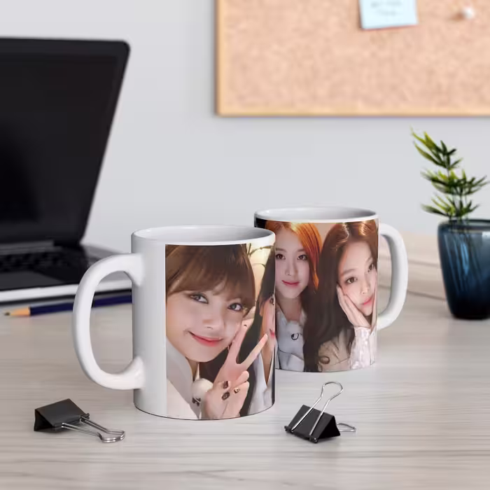 ماگ طرح بلک‌پینک BPK0015 BLACKPINK 