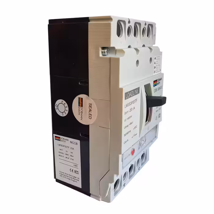 کلید اتوماتیک کامپکت حرارتی مغناطیسی دورمن اسمیت مدل 40 آمپر 3 پل LM3S3P40TF