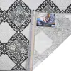گلیم ماشینی دنیای فرش مدل پونه کد 1061