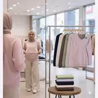 بلوز زنانه و دخترانه پنبه دورو مناسب پاییز N
