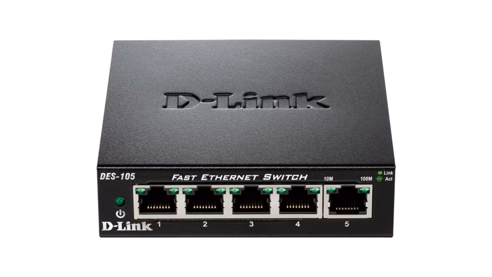 سوییچ شبکه 5 پورت مگابیتی دسکتاپ دی لینک مدل DES-105