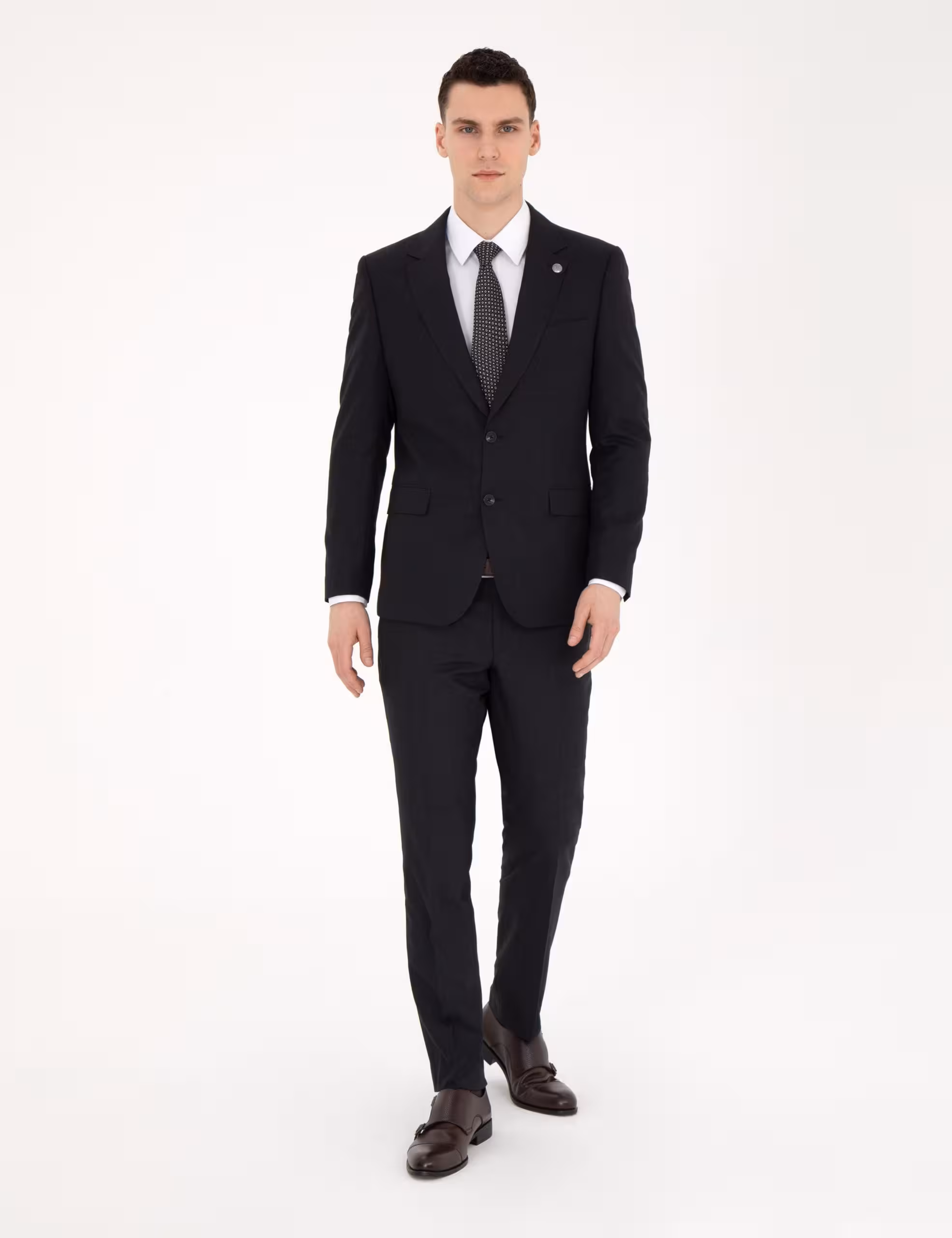 کت و شلوار مردانه مشکی پیرکاردین