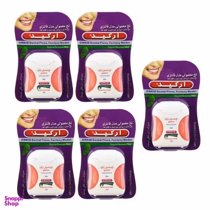 نخ دندان ارکید (Orkid) کد 009 مجموعه 5 عددی