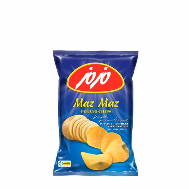 چیپس نمکی مزمز 20 گرمی
