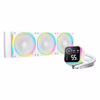خنک کننده پردازنده دیپ کول DEEPCOOL مدل INFINITY LQ360 ULTRA رنگ سفید با ARGB