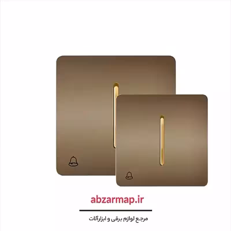 شاسی زنگ مدل کریستال بژ طلایی آسیا الکتریک