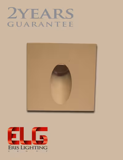 چراغ توکار کنار پله ای مربعی 3 وات