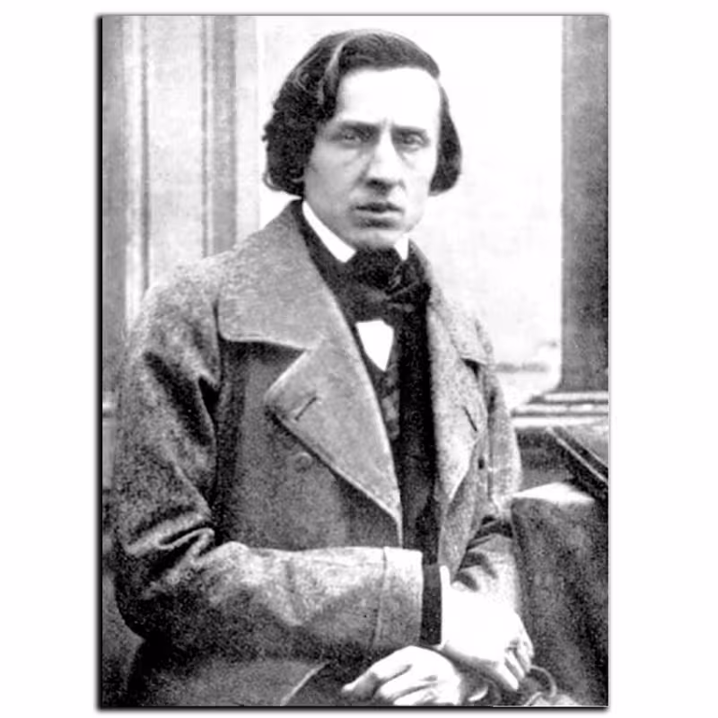 تابلو شاسی بکلیت طرح مشاهیر موسیقی شوپن مدل SH-6038 | دنیای قاب