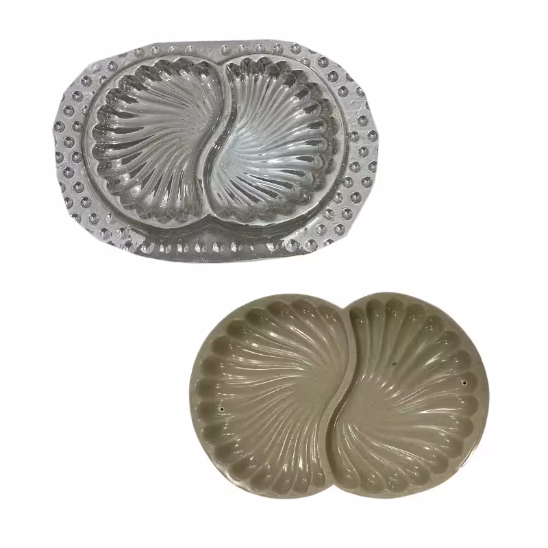 قالب طلقی اردو خوری صدف دوتایی 14 در 10 سانت