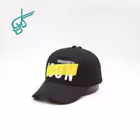 خرید کلاه نقابدار بیسبالی كتان تراكر گلدوزي DSQUARED2 ICON کد 2815958 - ردگل