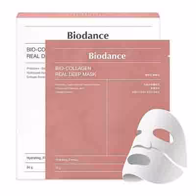 ماسک ورقه ای (یک عددی )  کلاژن بیودنس Biodance Bio-Collagen Real Deep Mask جوانساز و بازسازی کننده