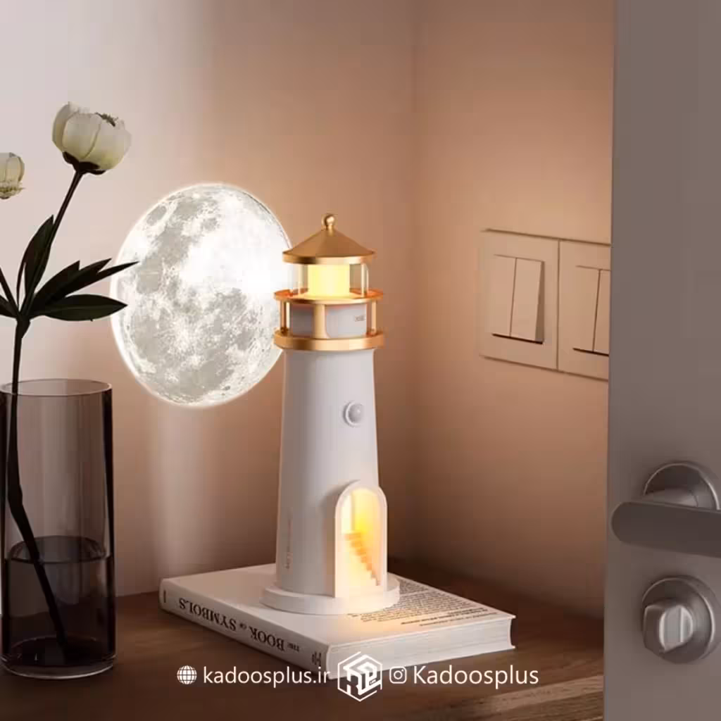 چراغ خواب فانوسی با پروژکتور ماه و ریموت