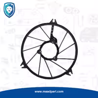 قاب فن شرود پژو 206 ماد پارت کد 332801010003