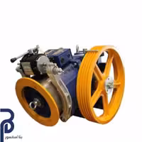 موتور گیربکس آسانسور کوپل IR10 – توان 5.5kw و 3VF و سرعت 1m/s