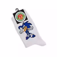 جوراب گیمینگ سونیک سفید Sonic