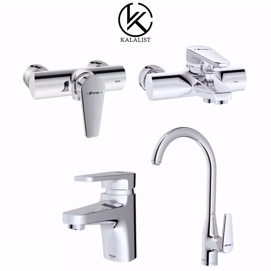 شیرآلات برند شودر مدل لیون کروم