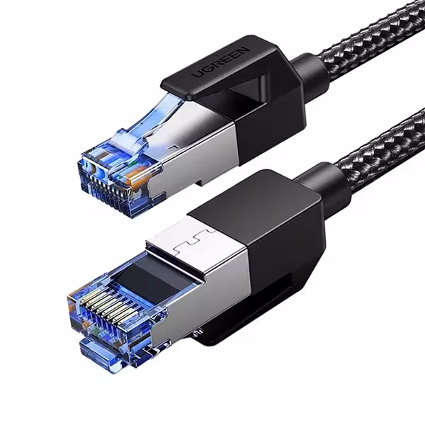 کابل شبکه پچ کورد NW153-80429 یوگرین CAT8 FTP طول 1 متری