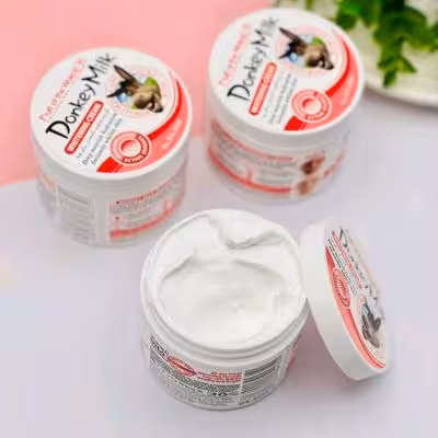 کرم سفید کننده فوری صورت و بدن شیر الاغ(اصل)