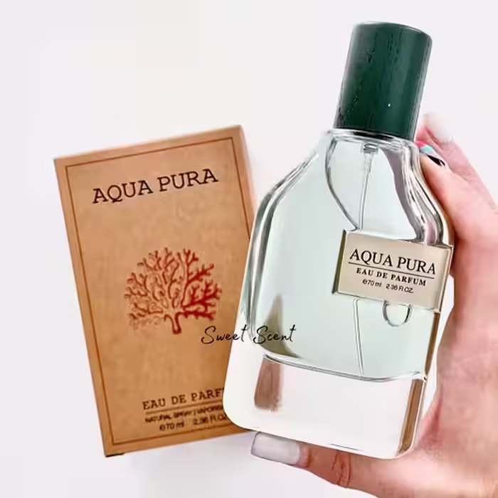 عطر ادکلن آکوا پورا رایحه ادکلن اورتو پاریسی مگامار(مگاماره) فرگرانس ورد | Orto Parisi Megamare -Aqua Pura حجم 70میل (شرکتی)
