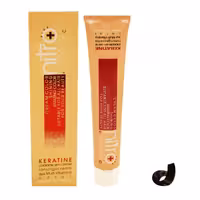 رنگ مو نیترو سری Keratine شماره 5.1 حجم 100 میلی لیتر رنگ قهوه ای خاکستری روشن