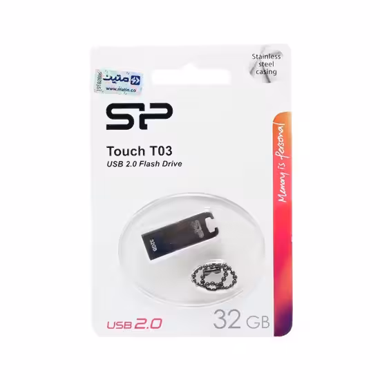 فلش مموری سیلیکون پاور مدل T03ظرفیت 32 گیگابایت