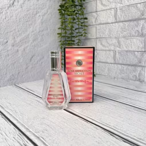 عطر ادکلن جیبی زنانه رز سداکشن سکرت 50 میل ویکتوریا سکرت بامب شل