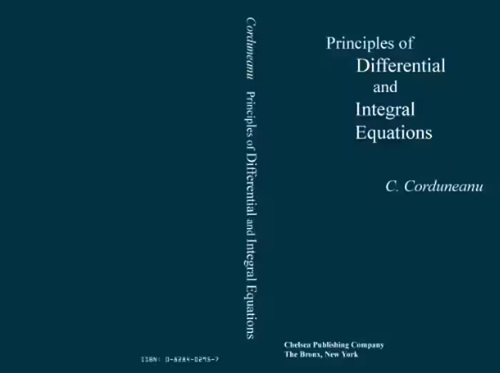 خرید و دانلود نسخه کامل کتاب Principles of Differential and Integral Equations