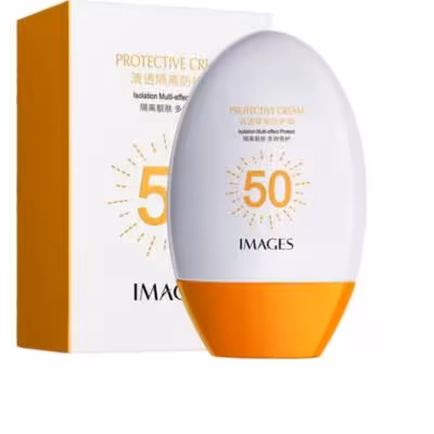 کرم ضد آفتاب بدون رنگ SPF 50 مدل Protective مناسب انواع پوست