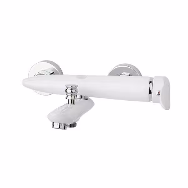 شیر دوش اهرمی راسان مدل رابیت کروم مات