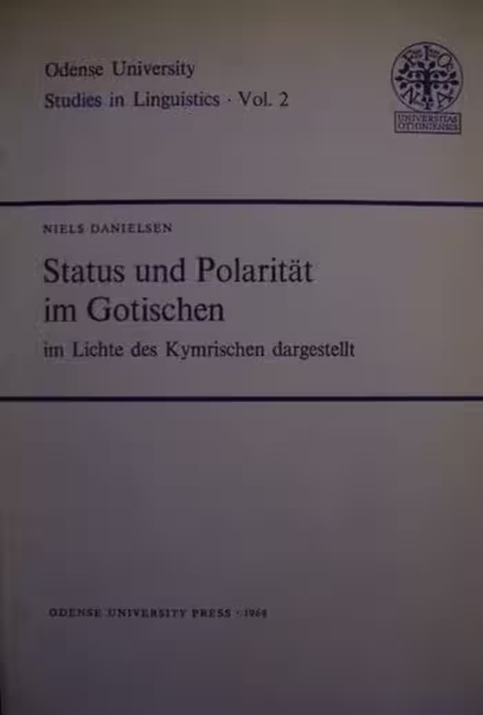 خرید و دانلود نسخه کامل کتاب Status und Polarität im Gotischen, im Lichte des Kymrischen dargestellt