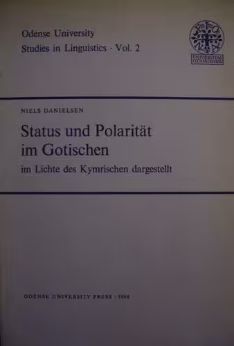 خرید و دانلود نسخه کامل کتاب Status und Polarität im Gotischen, im Lichte des Kymrischen dargestellt